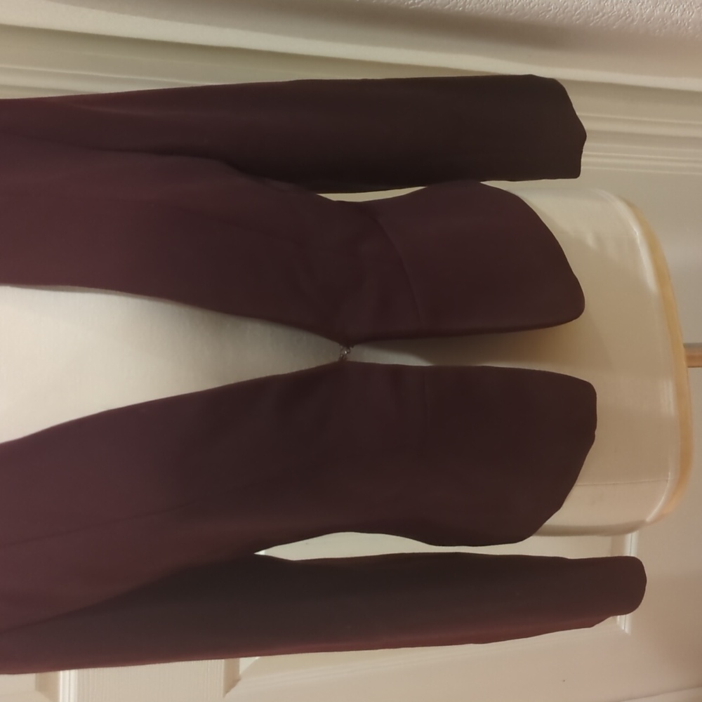 ✅Mario Serrani Italy Elegant Burgundy Women's Jacket Blazer Career Office - Picture 2 of 9